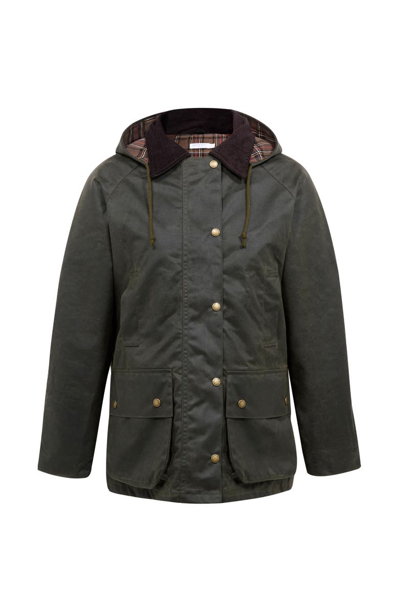 Celtic & Co. Raglan Waxed Cotton Jacket, Alternate, color, 