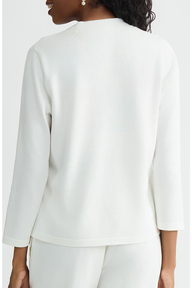 Diagonal Open Stitch Cardigan, Alternate, color, VANILLA ICE