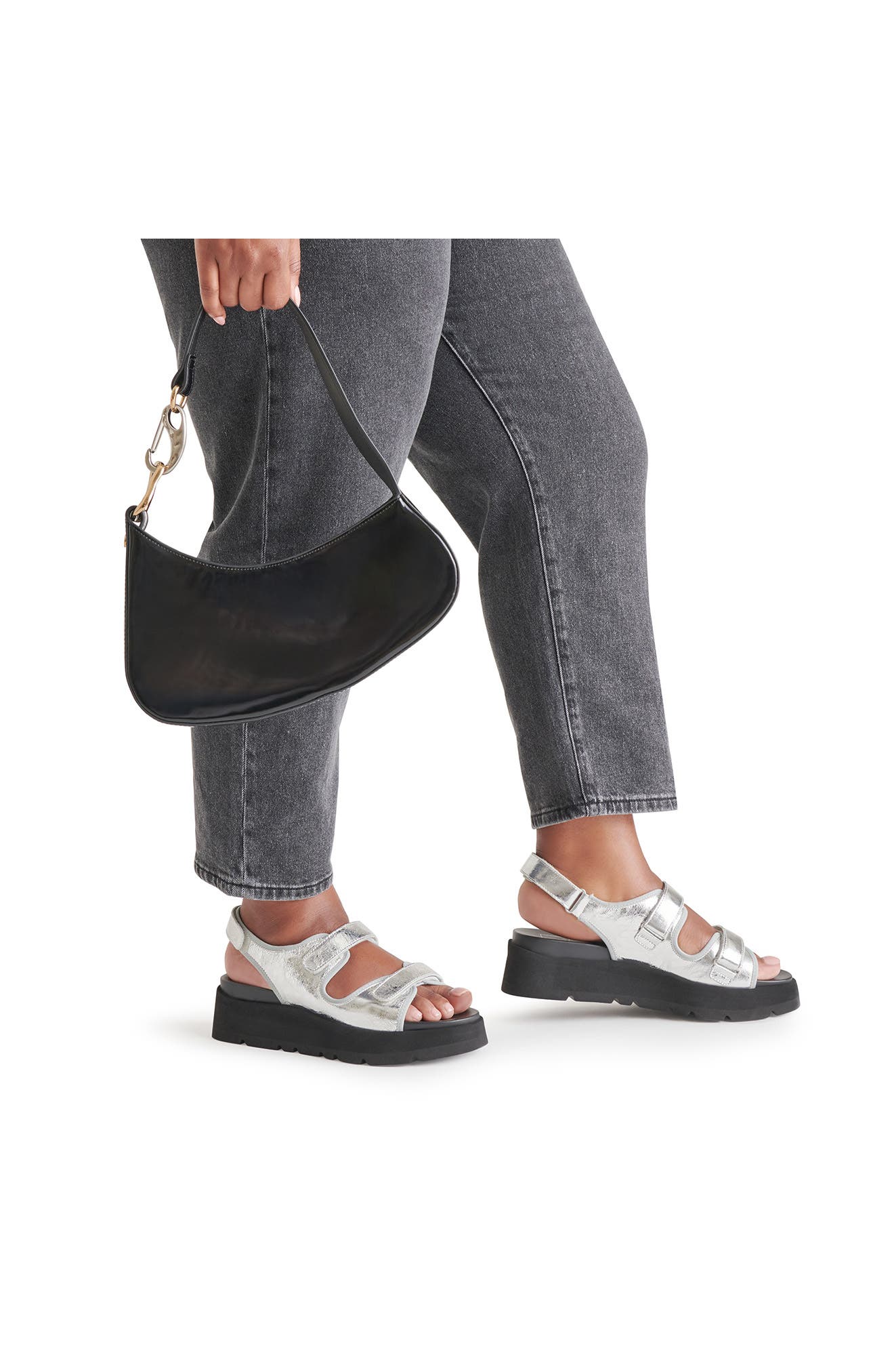 Dolce Vita Skylar Leather Shoulder Bag, Alternate, color, 