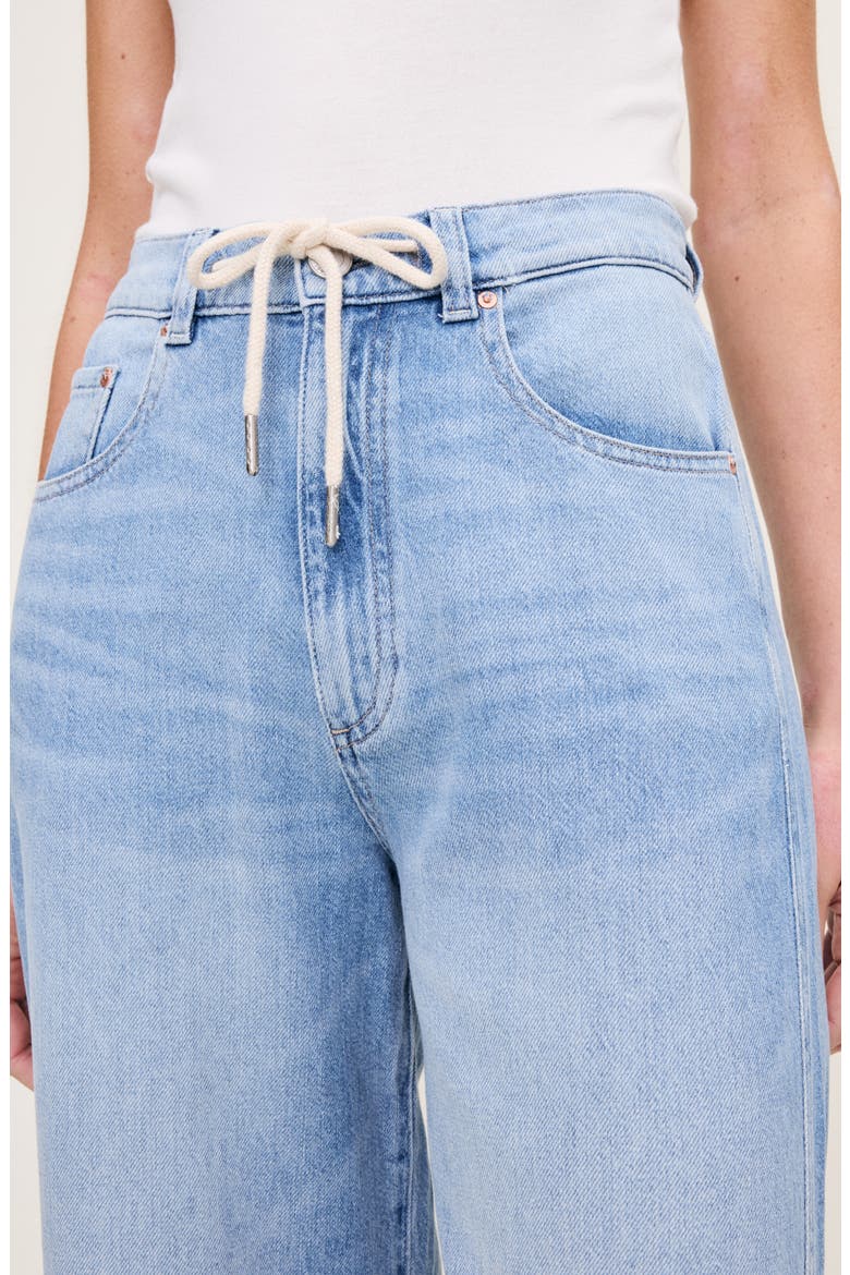 Taylor High Waist Relaxed Barrel Jeans, Alternate, color, BEACHWAVE