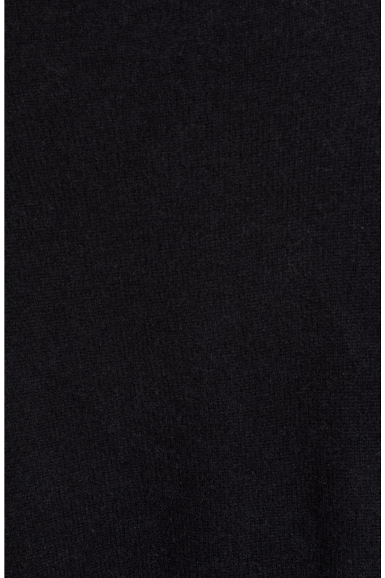 Cashmere Ruana, Alternate, color, BLACK