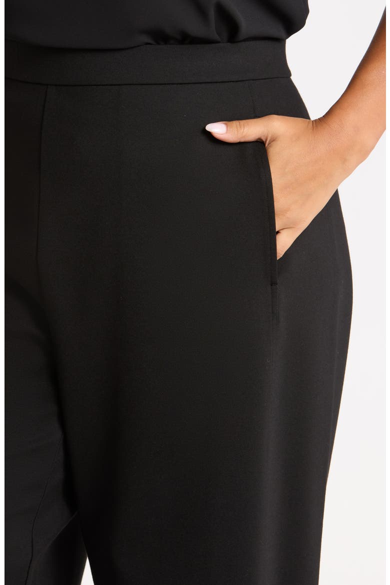 Ankle Lantern Pants, Alternate, color, BLACK