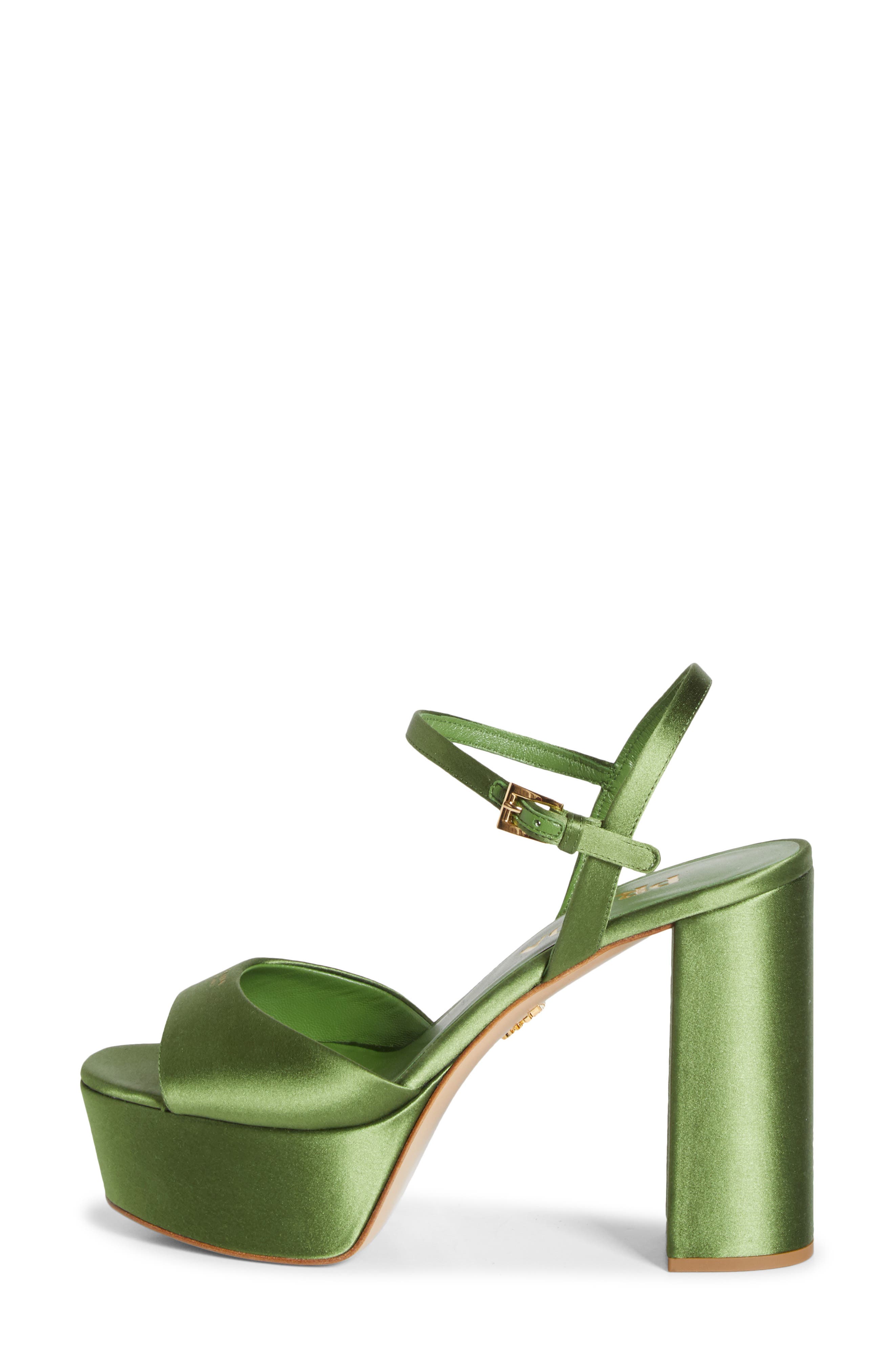 Prada Satin Platform Sandal (Women) | Nordstrom