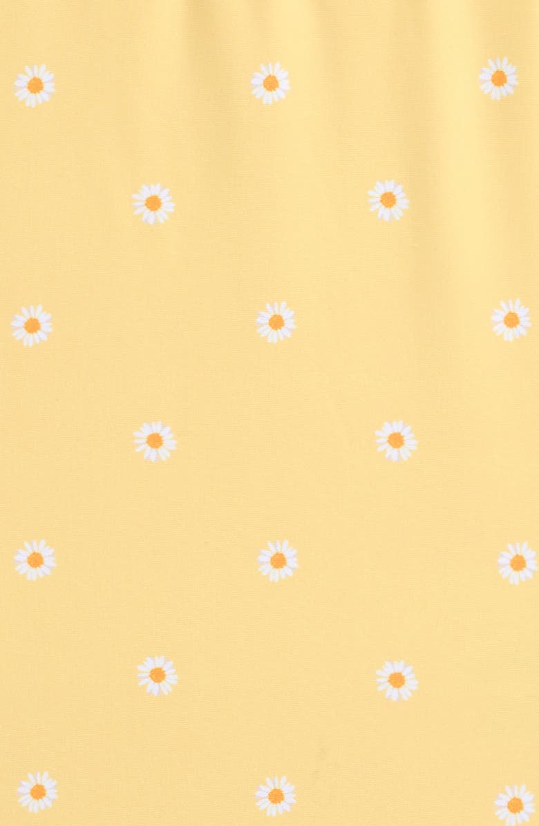 Seafolly Kids' Daisy Chain One-Piece Swimsuit, Alternate, color, Daisy Chain Yellow