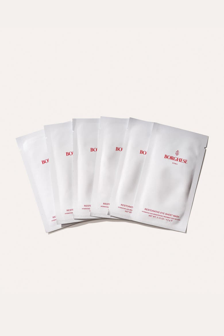 Restorative Eye Sheet Mask Hydrating and Brightening Treatment for the Eyes, Alternate, color, No Color