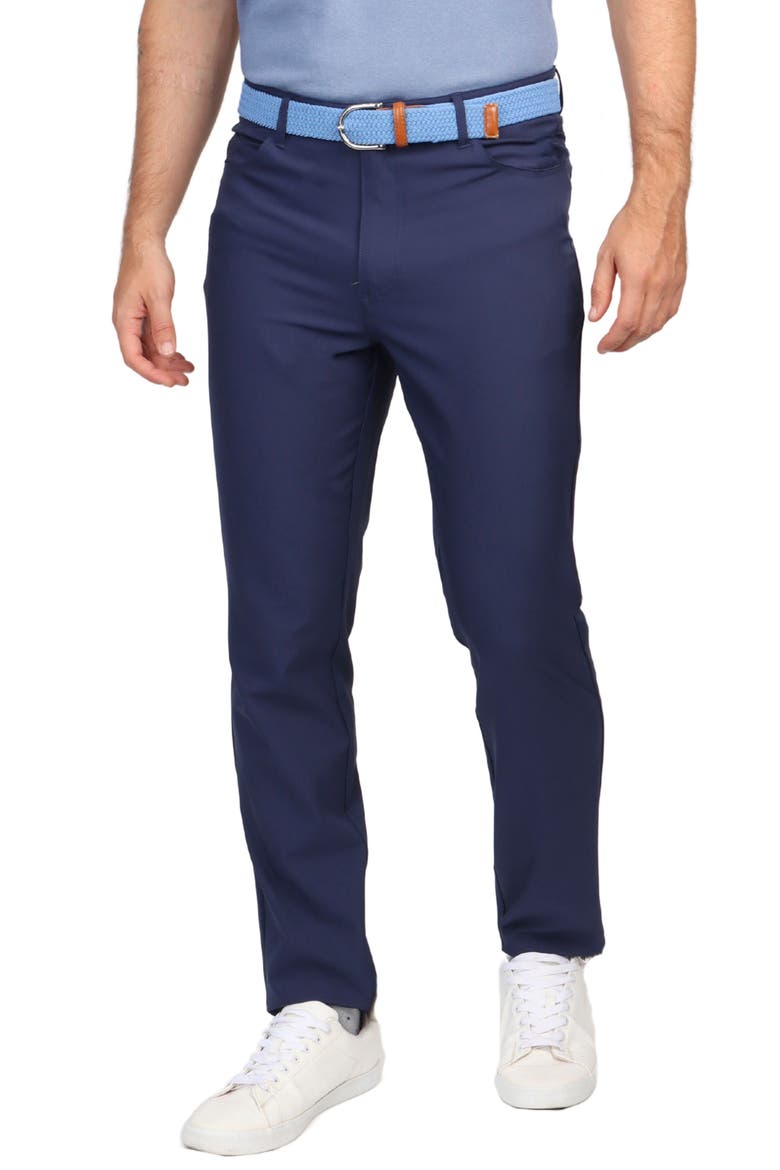 Five-Pocket Performance Pants, Alternate, color, NAVY