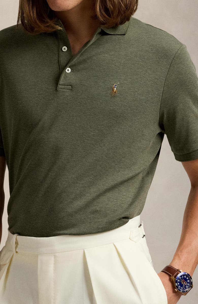 Polo Ralph Lauren Solid Cotton Jersey Polo, Alternate, color, 