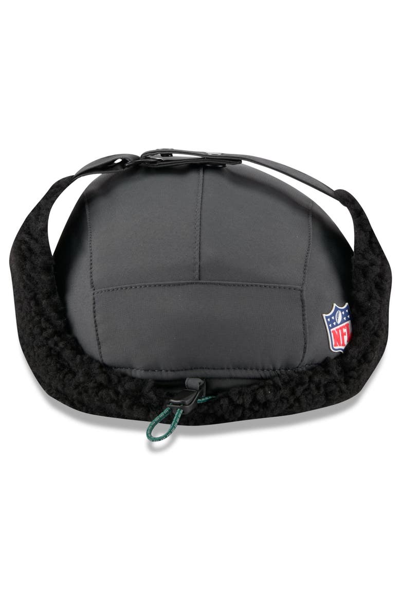 Men's New Era Charcoal New York Jets 2025 Sideline Cold Weather Runner Dog Ear Adjustable Hat, Alternate, color, Charcoal