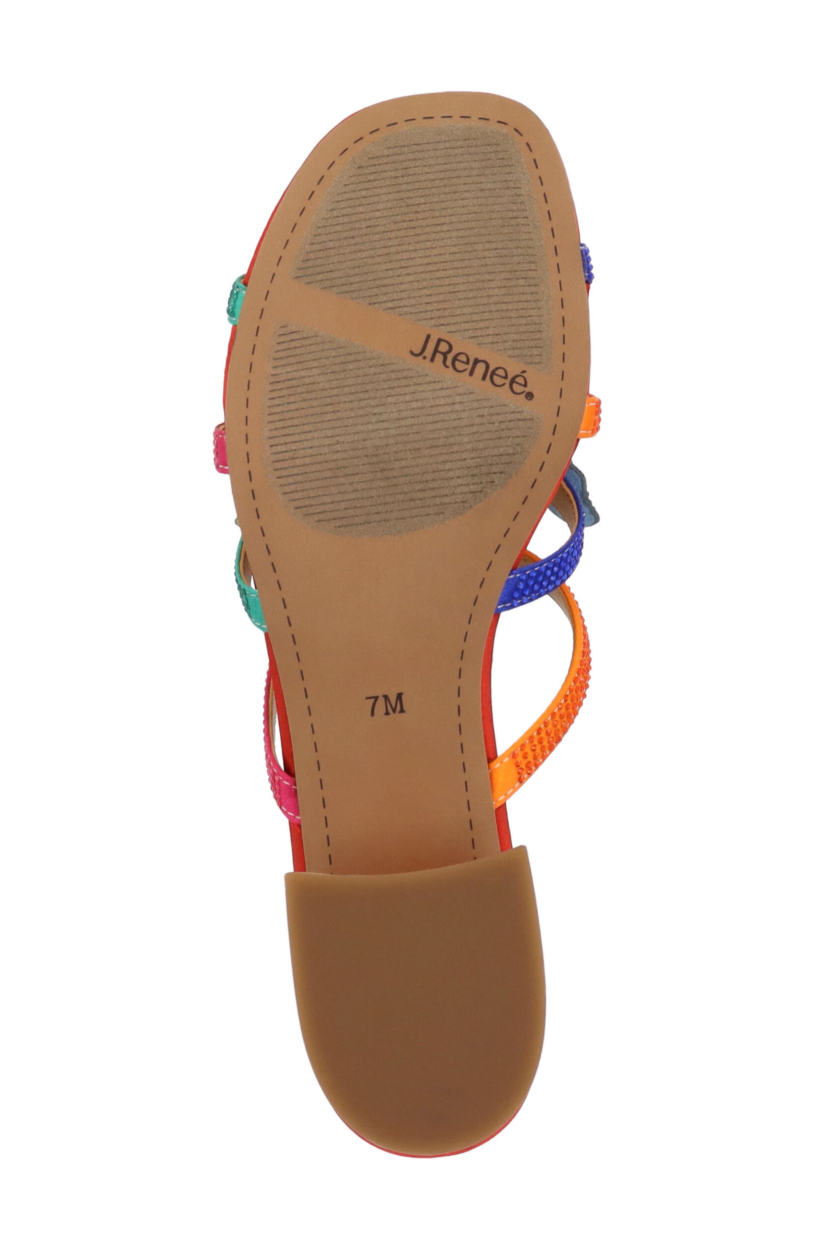 Butterfly Block Heel Sandal, Alternate, color, BRIGHT MULTI