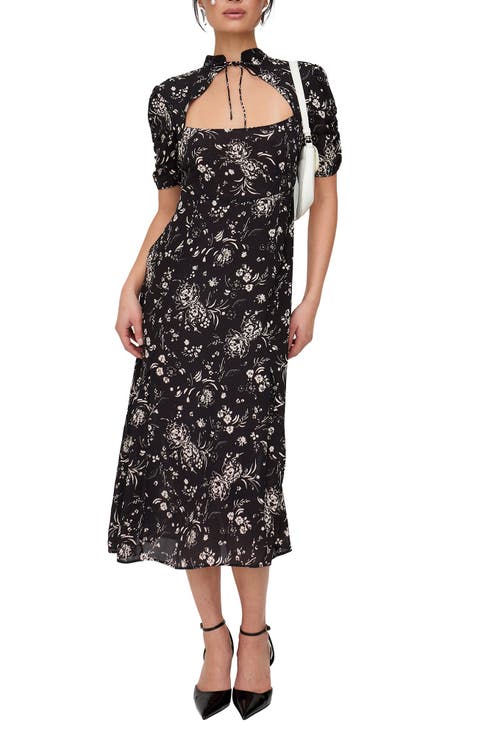 Primrose Garden Print Maxi Dress