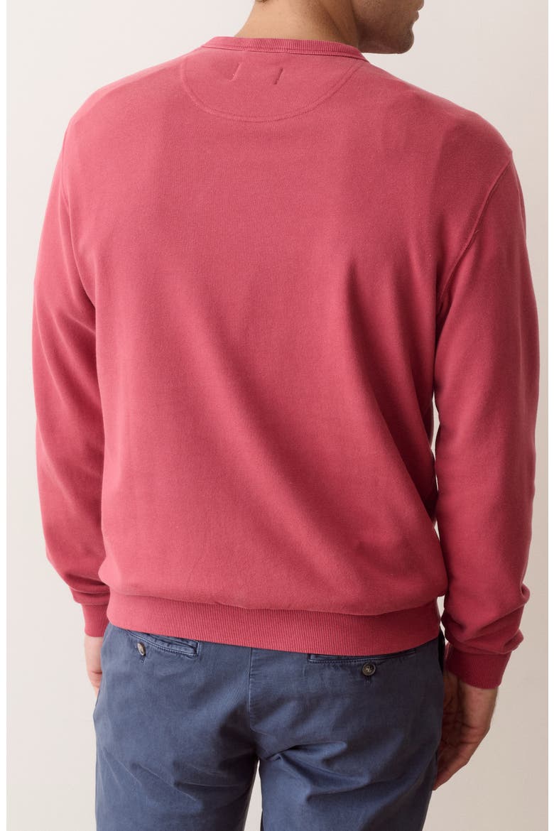 Cloud 9 Relaxed Terry Sweatshirt, Alternate, color, GARNET ROSE