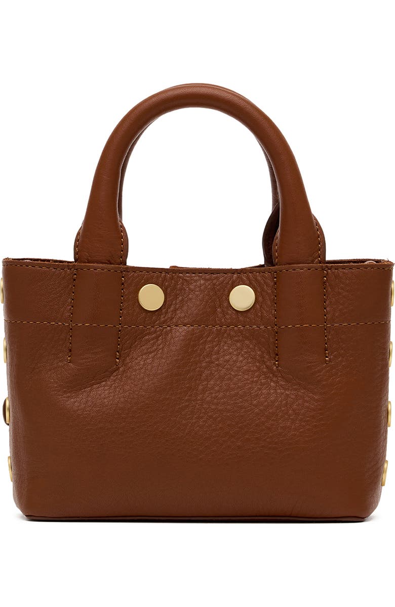 HAMMITT Mini Olympia Leather Tote, Alternate, color, Sienna Flora/ Brushed Gold