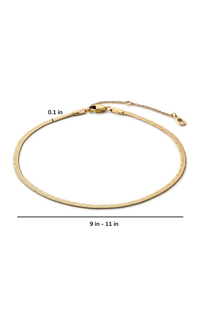 Ana Luisa Gold Anklet - Callan Anklet, Alternate, color, 
