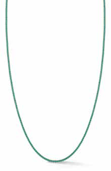 Imitation Turquoise Tennis Necklace