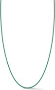 SPHERA MILANO Imitation Turquoise Tennis Necklace