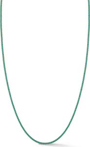 SPHERA MILANO Imitation Turquoise Tennis Necklace