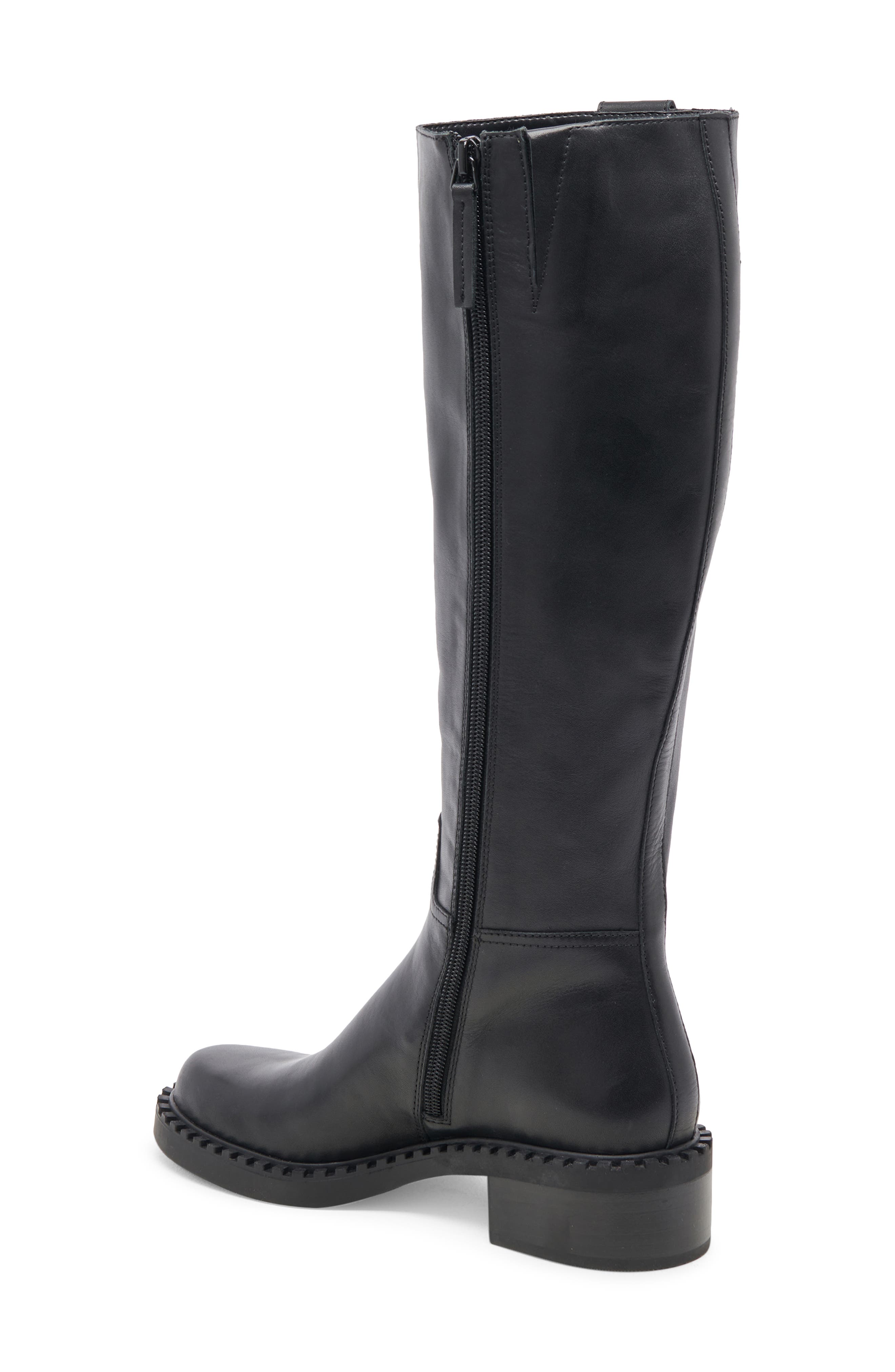 Dolce Vita Glory H20 Waterproof Knee High Boot, Alternate, color, Black Leather H2o