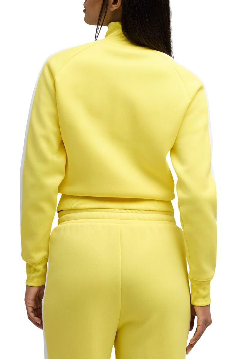 PUMA T7 Always On Crop Track Jacket, Alternate, color, Lemon Meringue