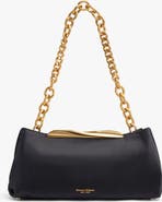 Donna Karan New York Poplin Satin Clutch