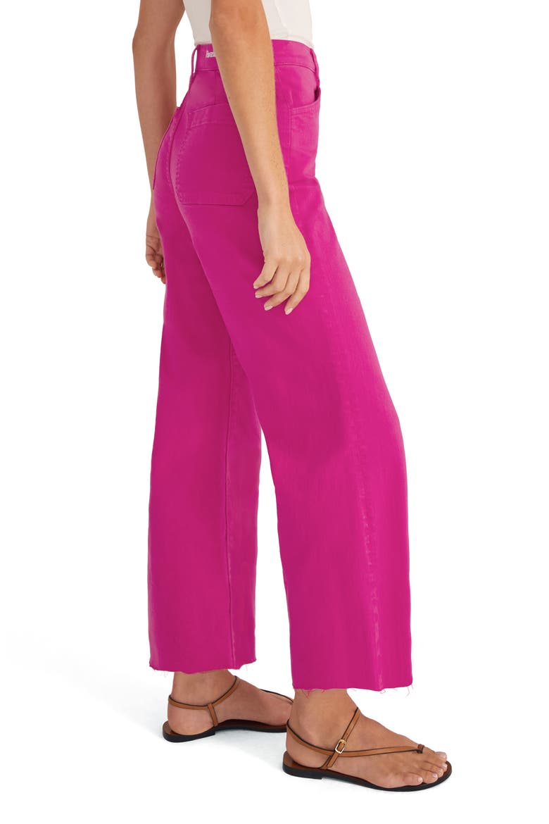 The Misha Wide Leg Jeans, Alternate, color, PINK PEACOCK