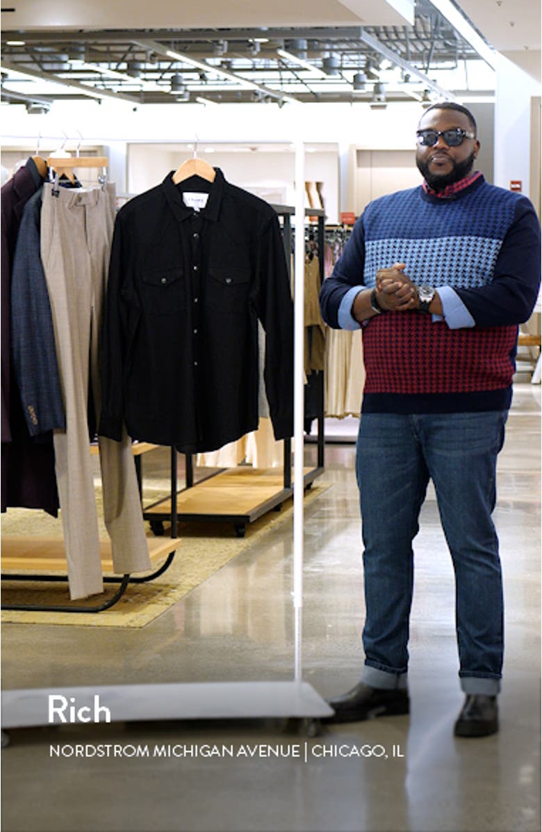 Western Denim Button-Up Shirt, sales video thumbnail