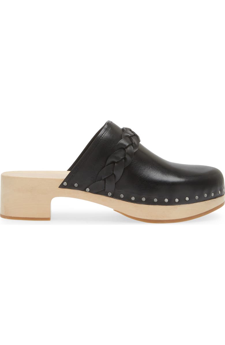 Loeffler Randall Polina Braided Leather Clog Mule, Alternate, color,