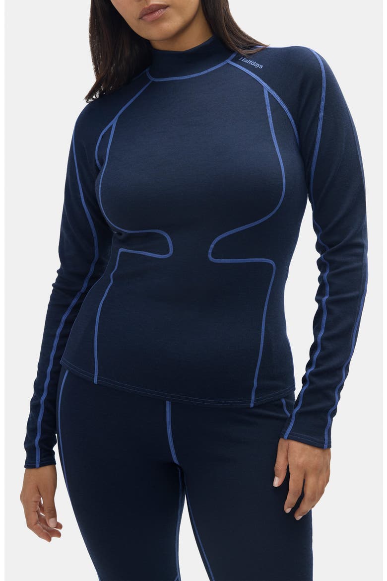Fay Base Layer Top, Main, color, NAVY