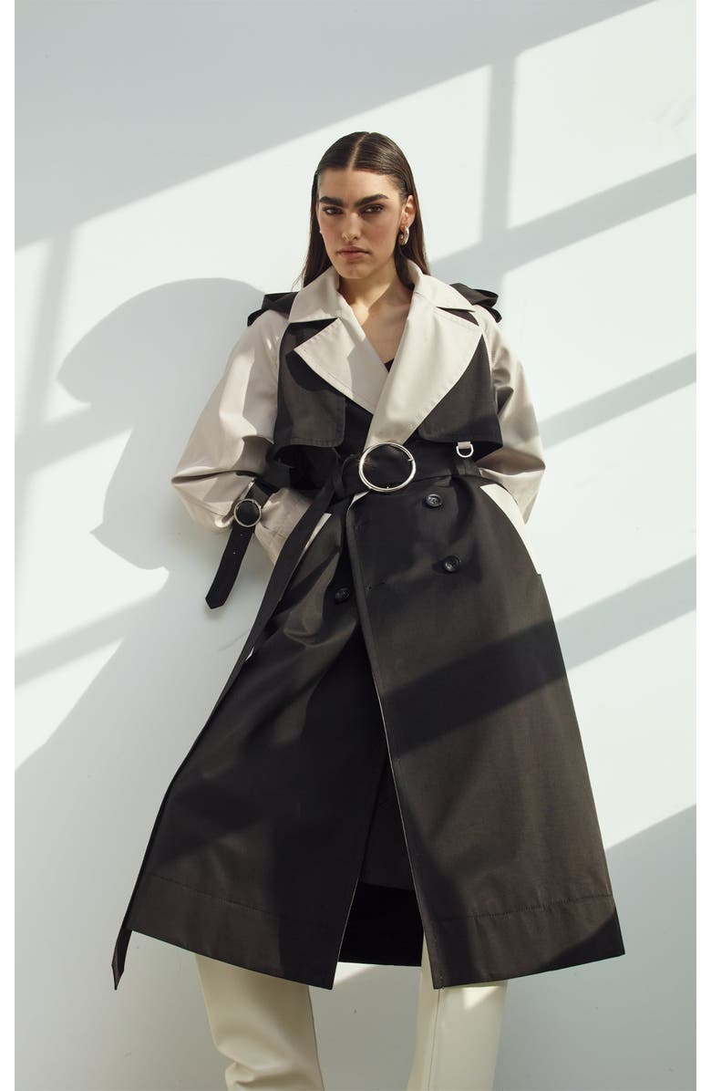 CAALO Water-Resistant Trench Coat, Alternate, color, 