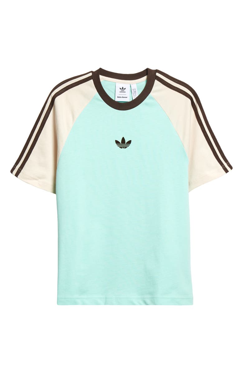 ADIDAS X WALES BONNER Trefoil Embroidered T-Shirt, Alternate, color, 
