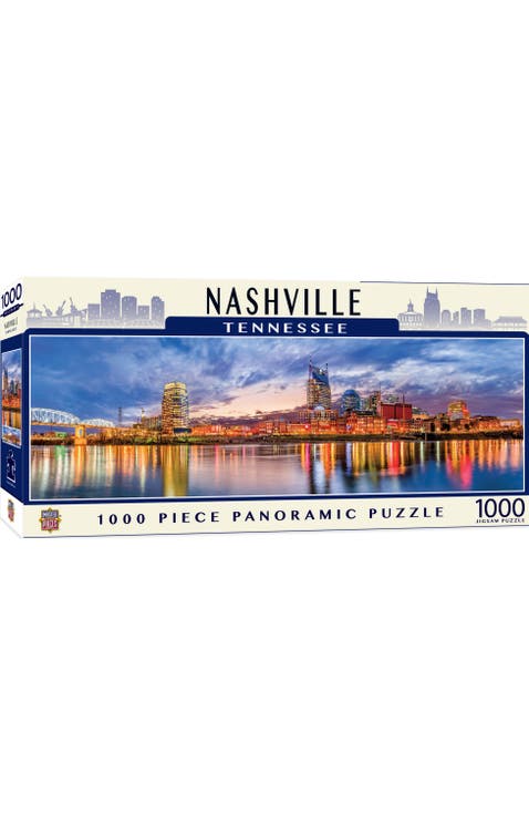 Nashville 1000pc Panoramic Puzzle