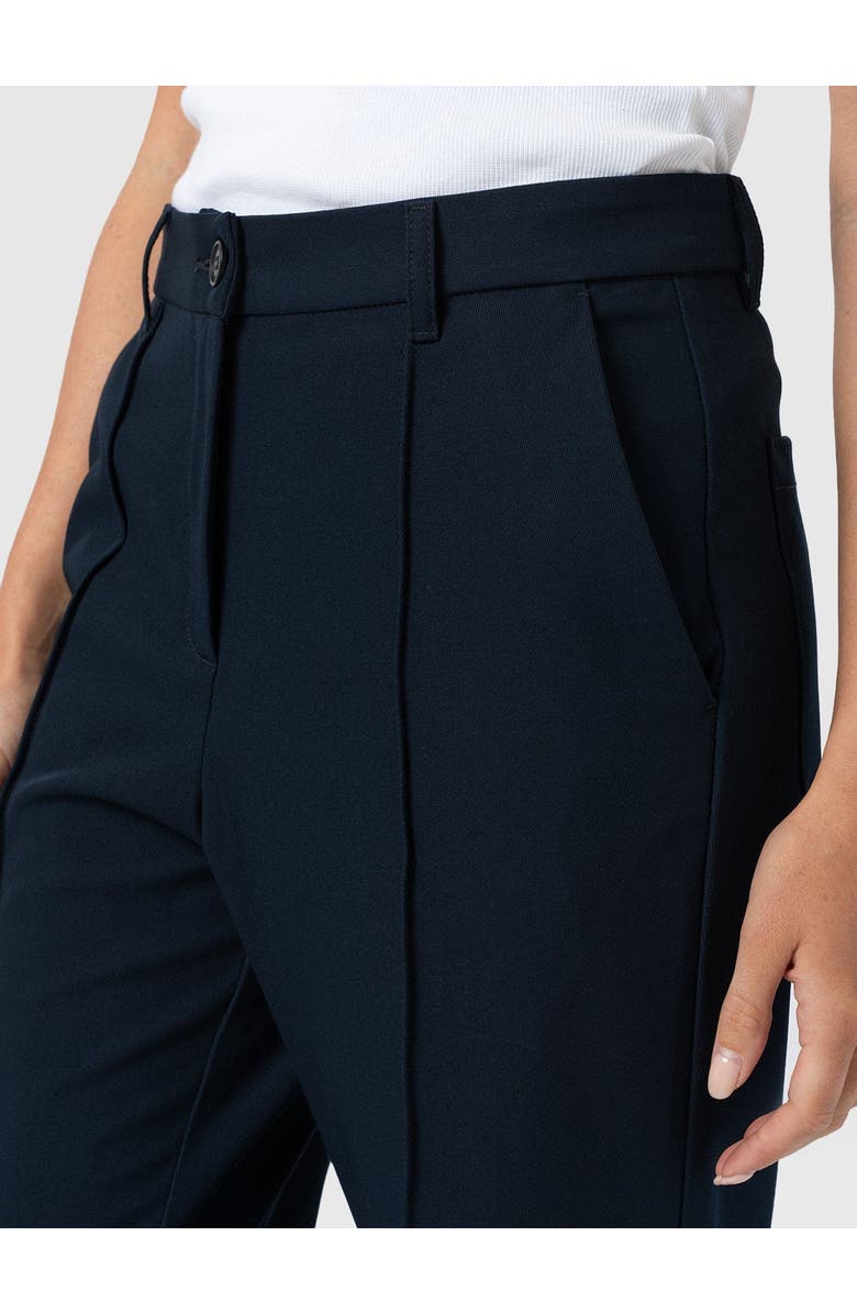 Saint + Sofia Harlow Straight Leg Pant, Alternate, color, Navy