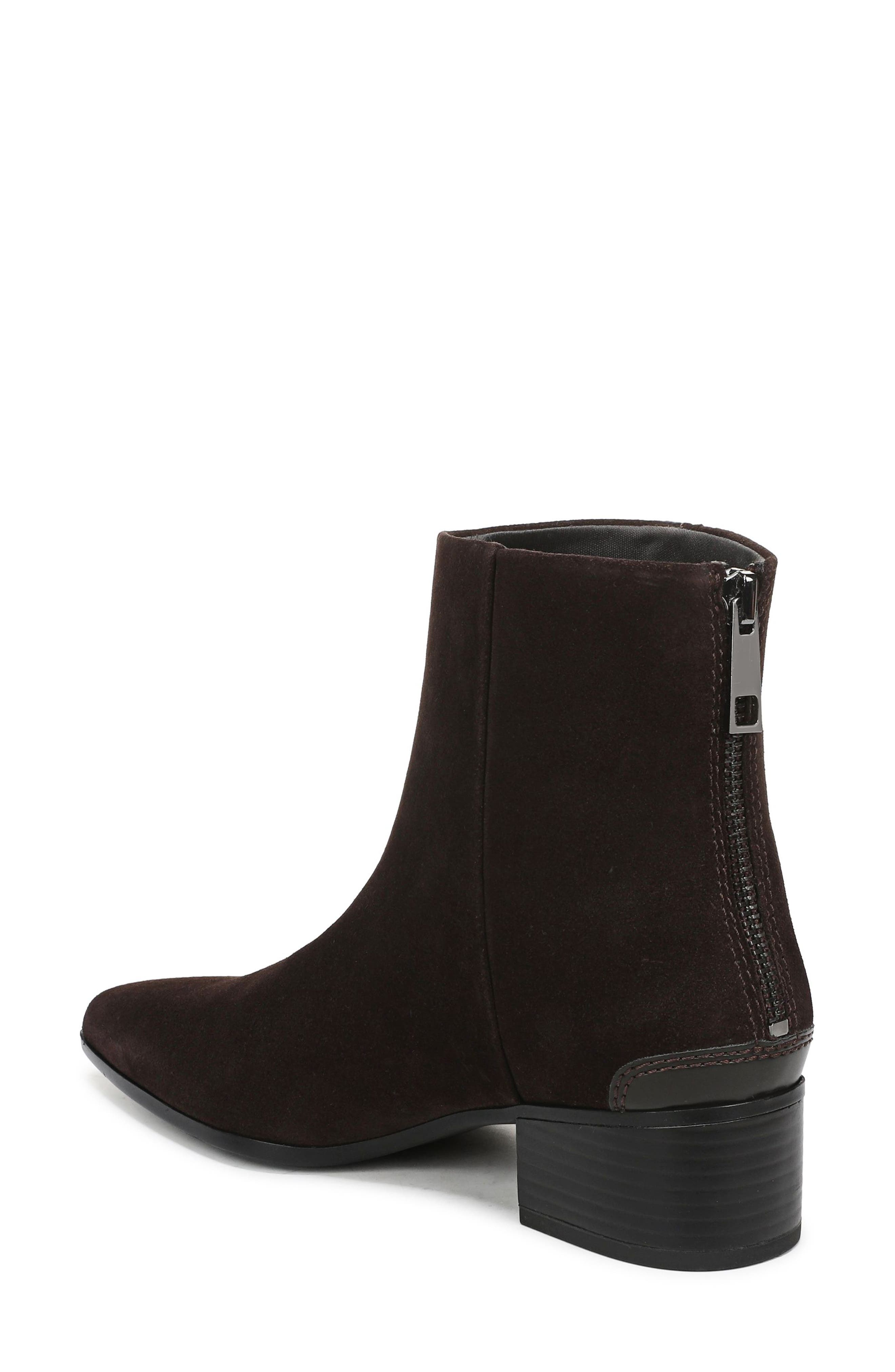 Franco Sarto Fayola Croc Embossed Leather Bootie (Women) | Nordstrom