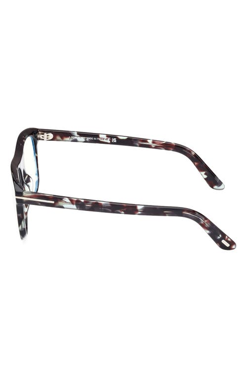 Tom Ford 52mm Square Blue Light Blocking Glasses