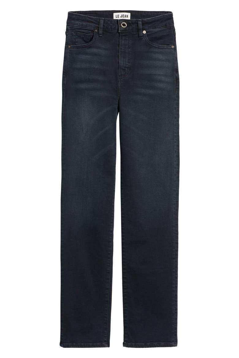 Isla High Waist Straight Leg Jeans, Alternate, color, MILO