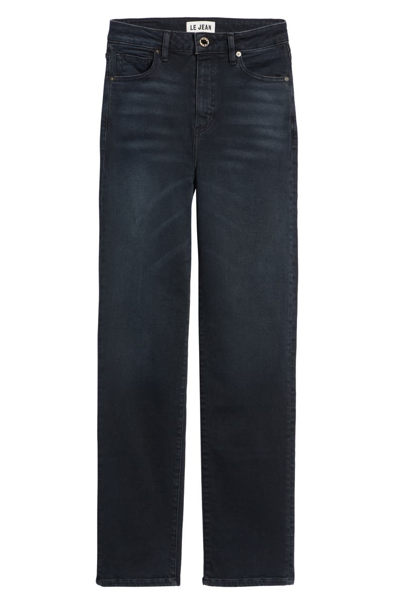 LE JEAN Isla High Waist Straight Leg Jeans, Alternate, color, 