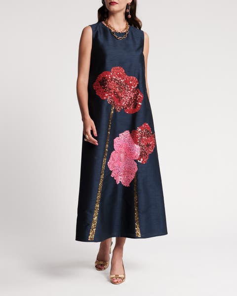 Alice Midi Dress Poppy