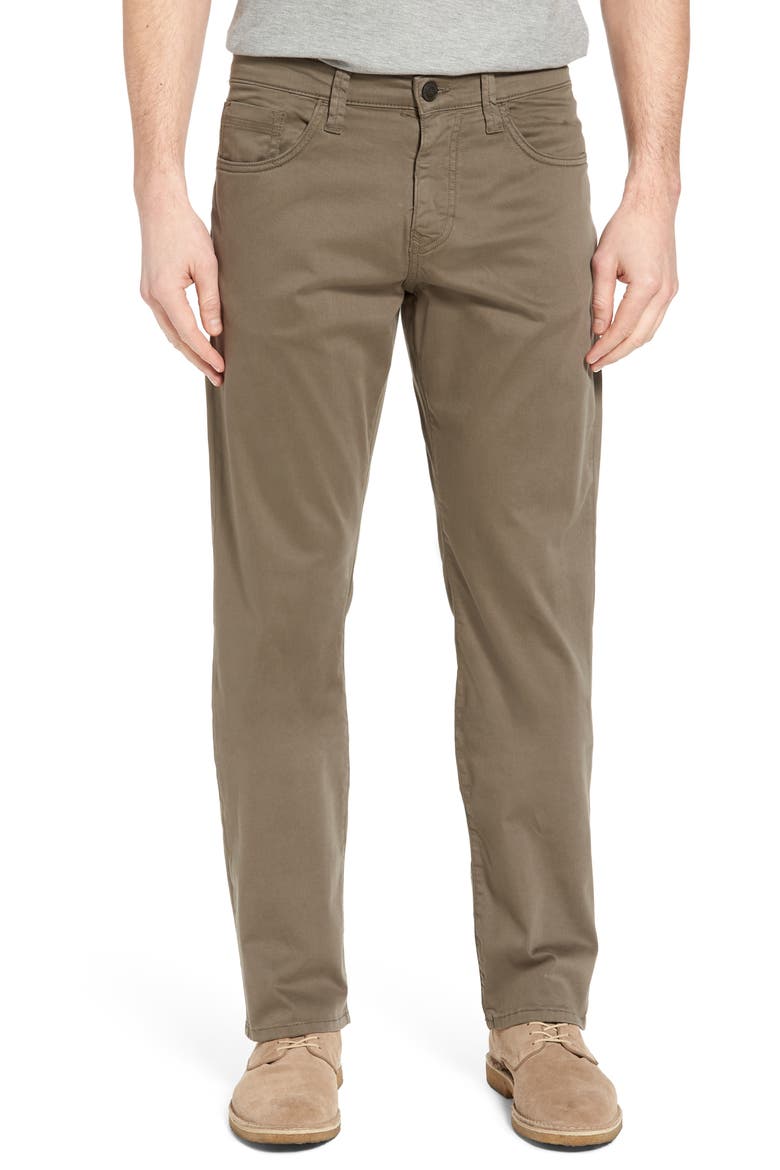 Matt Relaxed Straight Fit Jeans, Main, color, DUSTY OLIVE