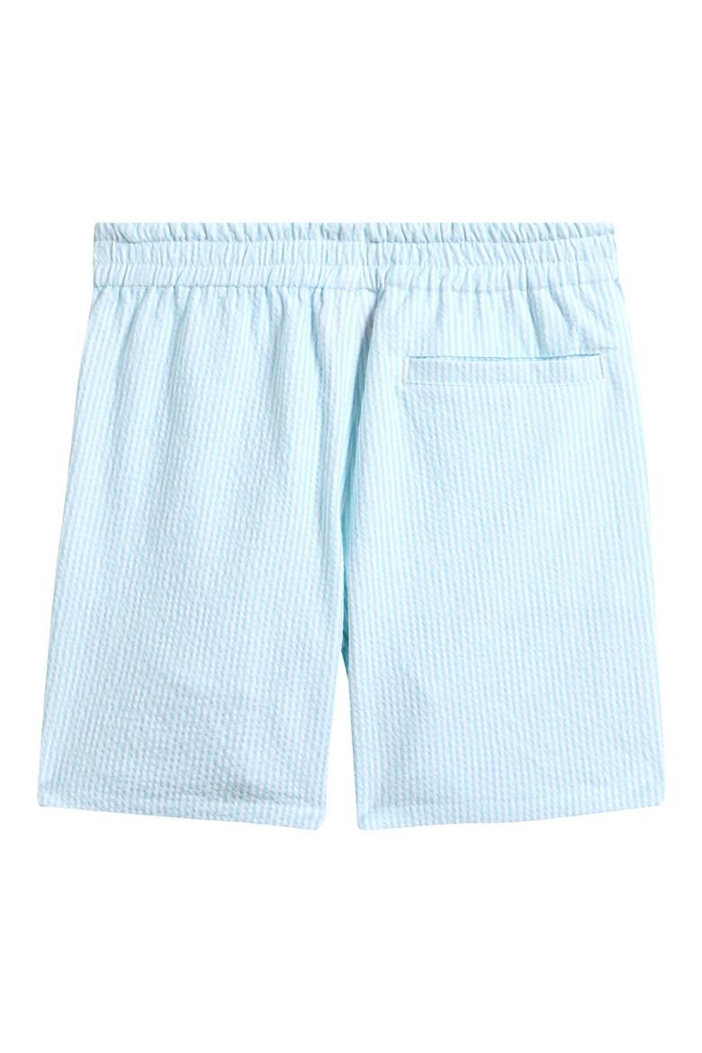 Kids' Prep Cotton Shorts, Alternate, color, CRYSTAL BL