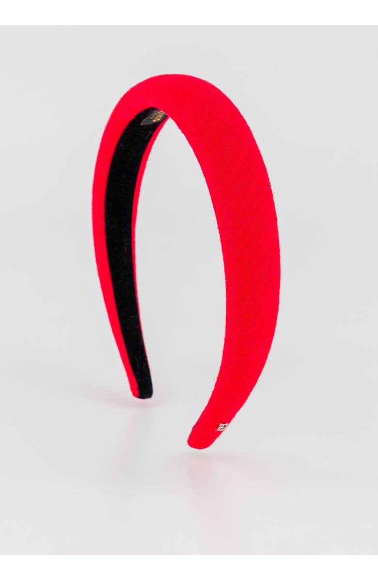 Alexandre de Paris Linen headband, Main, color,