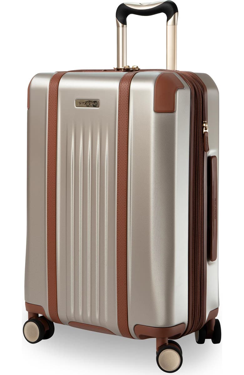 Ricardo Beverly Hills Montecito 2.0 Hardside Expandable Luggage, 21" Carry On, Main, color, Champagne