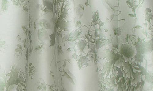 Dessy Collection Floral Corset Gown In Sage Cottage Rose