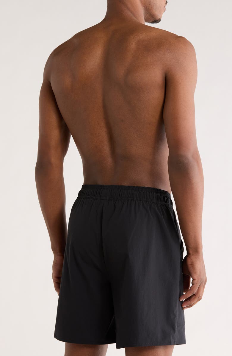 BOSS Neo Swim Trunks, Alternate, color, Black