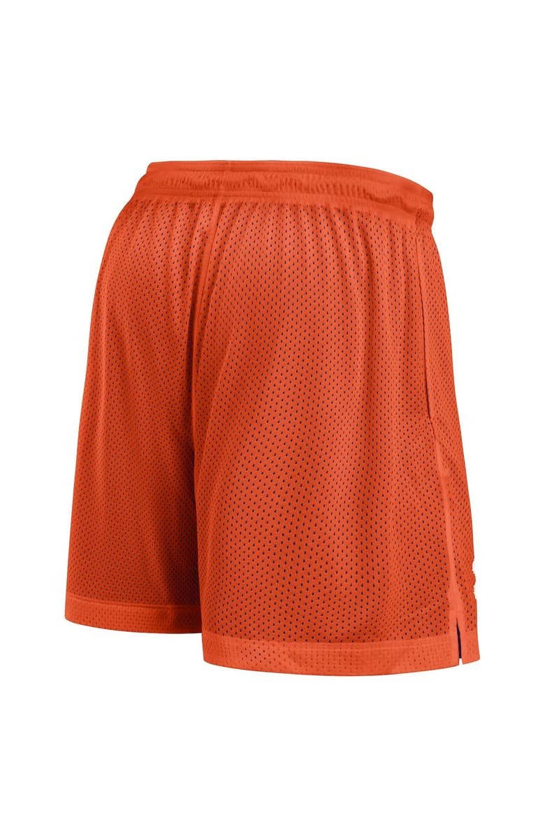 Nike Men
s Nike Orange/Purple Clemson Tigers Courtside Standard Issue Dri-FIT Reversible Shorts, Alternate, color, Orange