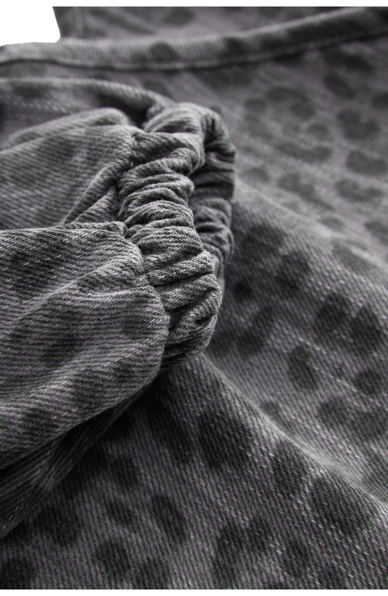 NEXT Animal Print Wrap Shirt, Alternate, color, Leopard