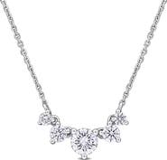 Julianna B. Lab-Grown Diamond 5-Stone Necklace 14k