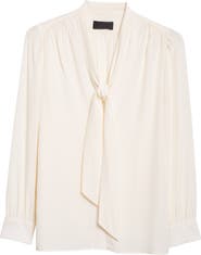 Nili Lotan Colt Tie Neck SilkTop