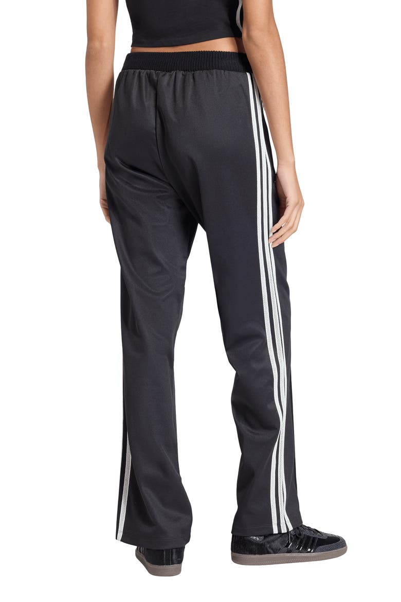 Knit Waistband Track Pants, Alternate, color, BLACK