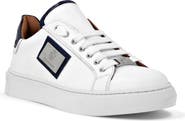 BILLIONAIRE Croco Printed Nappa Leather Lo-Top Sneakers Men