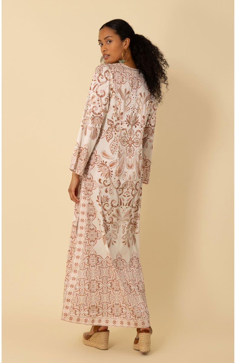 Halebob Nalani Charmeuse Caftan Dress, Alternate, color,