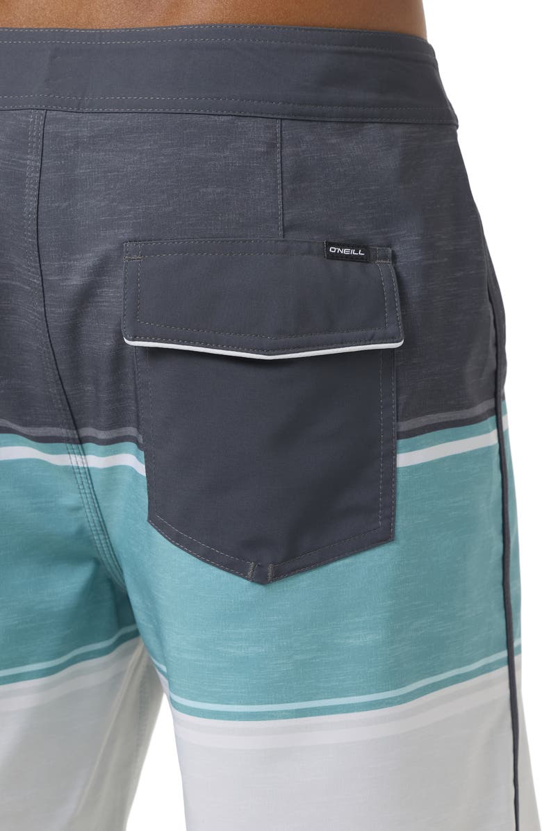 O'Neill Lennox Scallop Swim Trunks, Alternate, color, Bristol Bl